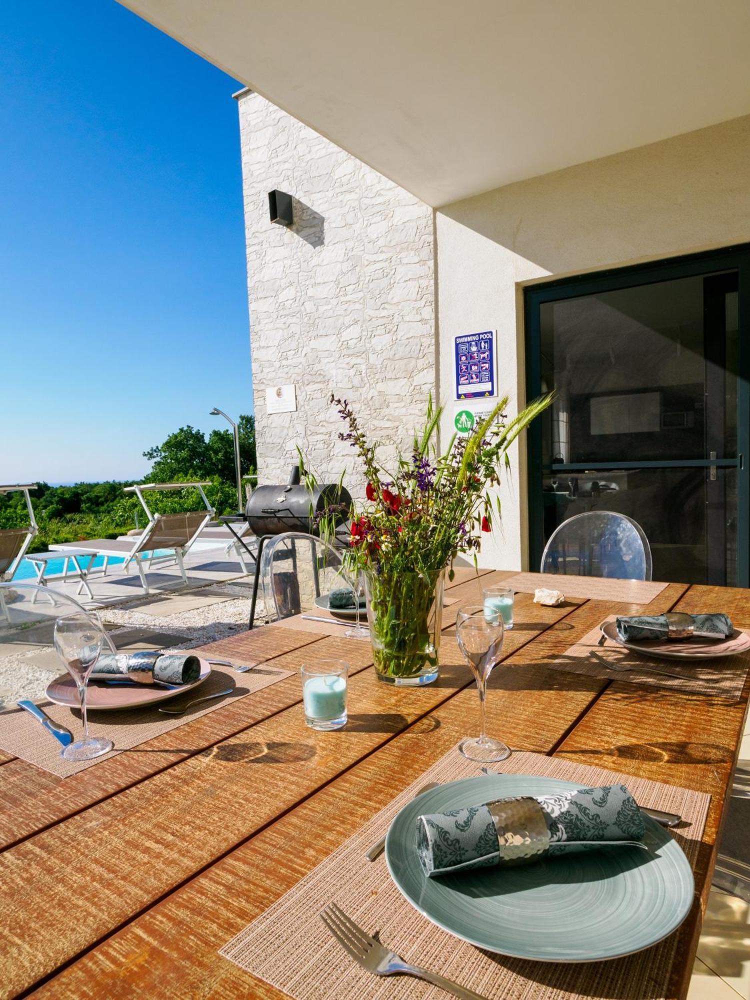 Sea View Villa Sun Sea & Fire Krnica Exterior foto